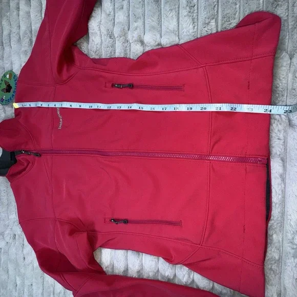 Patagonia‎ Women's Small Adze Jacket Windproof Softshell Fleece Lined Pink - Picture 6 of 11